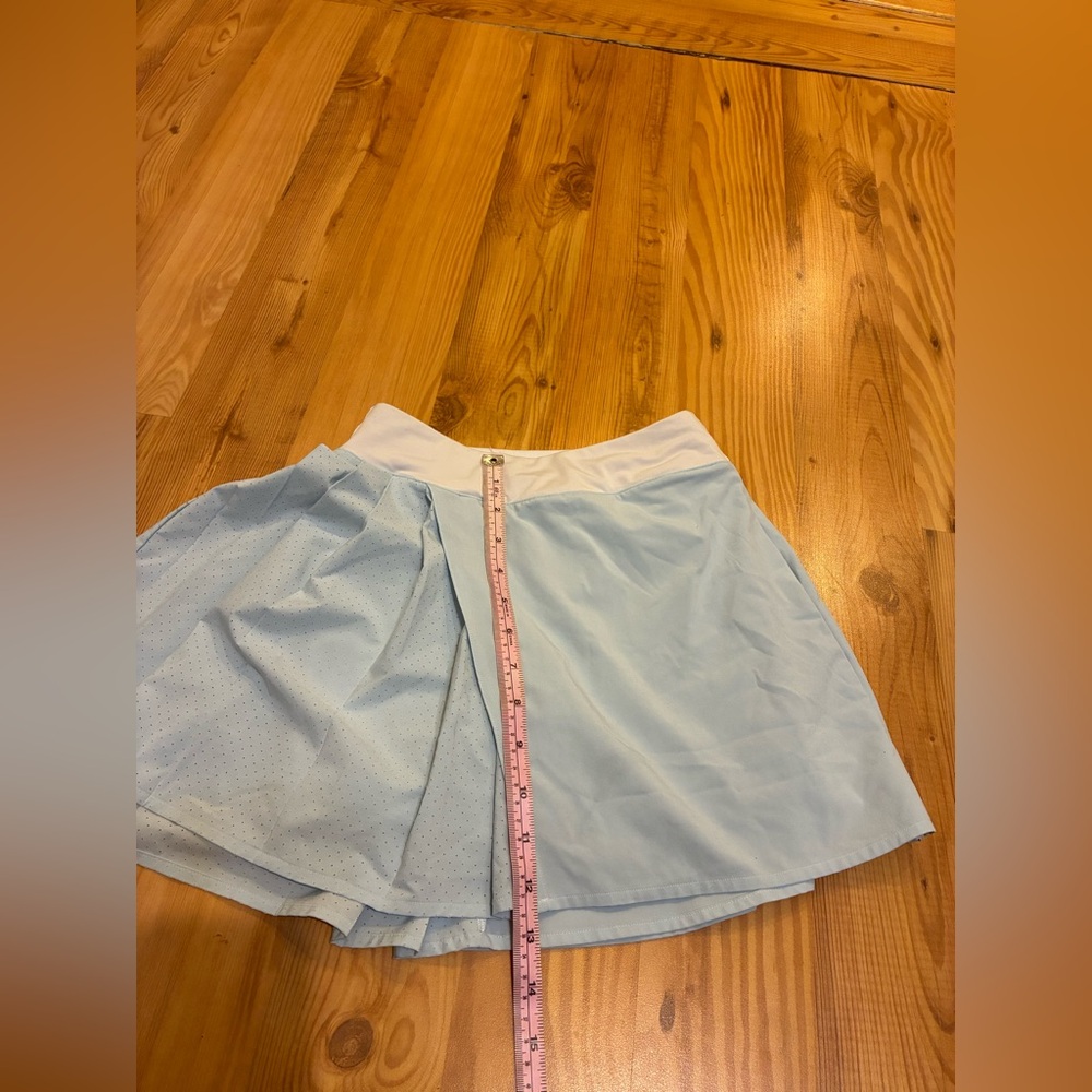 Lululemon blue and white skort see measurements